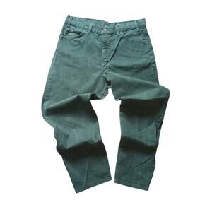 Vintage Levis 555 Orange Tab Jeans Green Men's 36X30 USA